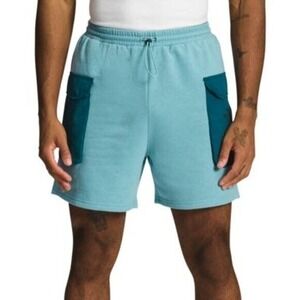 The North Face Mens Size XXL Utility Cargo Reef Water Blue Coral Paramount Short